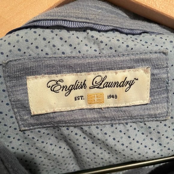 ENGLISH LAUNDRY Mens Short Sleeve Polo Size M - Picture 3 of 5